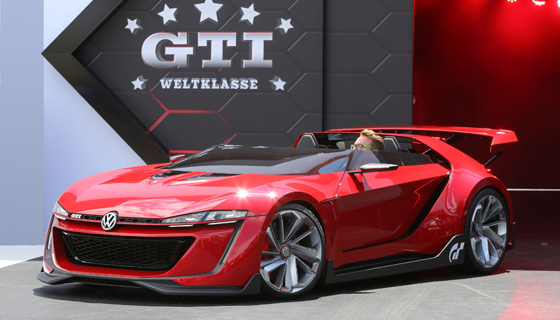 Volkswagen GTI Roadster Vision Gran Turismo Concept 2014 
